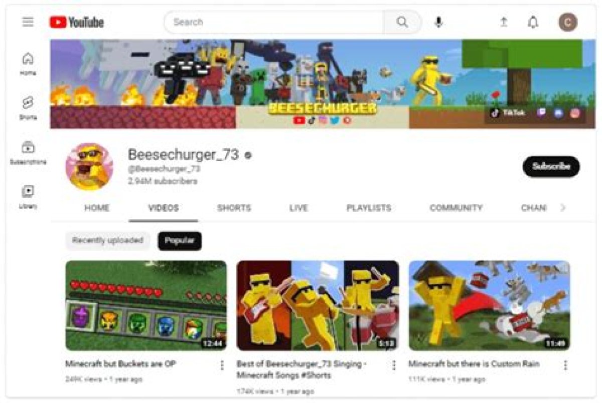 Was Minecraft Player Beesechurger 73 Arrested? Youtuber’s Charges & Instagram Details to Follow